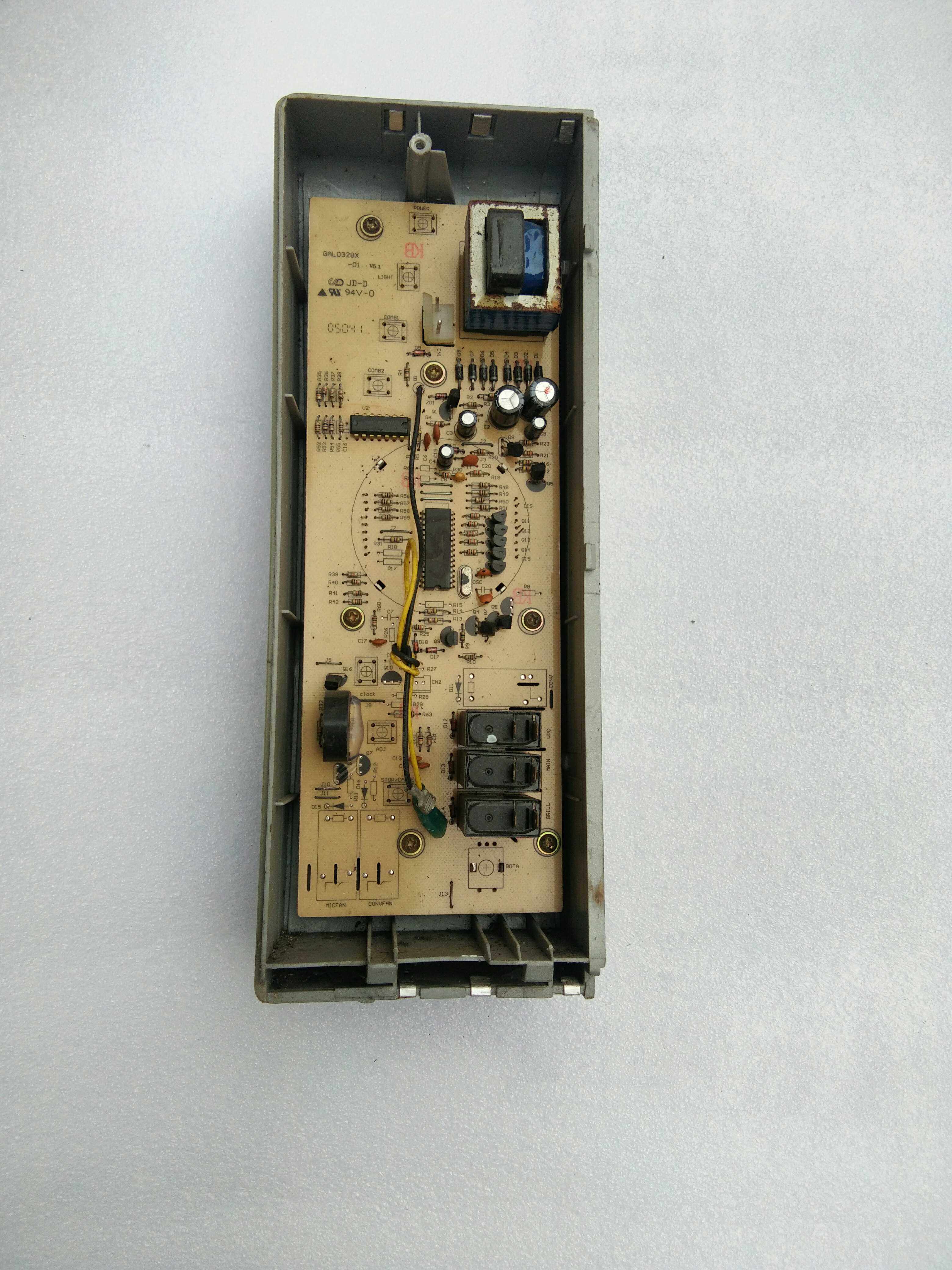 (A168) Original Galanz microwave oven computer board GAL0328X-01