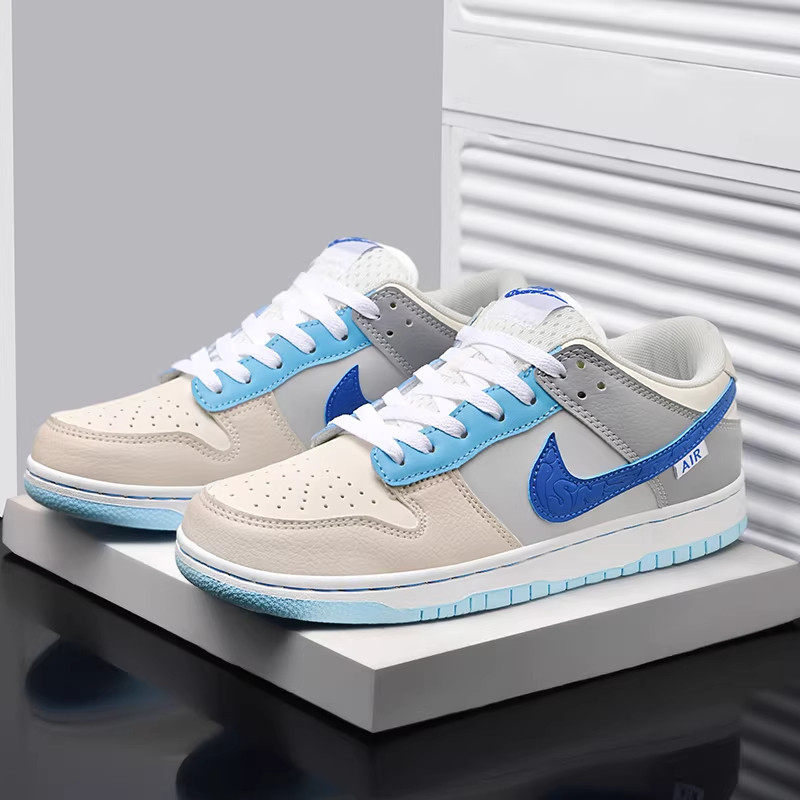 Dunk/Nike Genuine Sea Salt Blue Air Force One Aj Men's Dunk Sports Shoes White Shoes Af1 Low-Top Sneakers for Women Dunk/Nike Genuine Sea Salt Blue Air Force One Aj Men's Dunk Sports Shoes White Shoes Af1 Low-Top Sneakers for Women