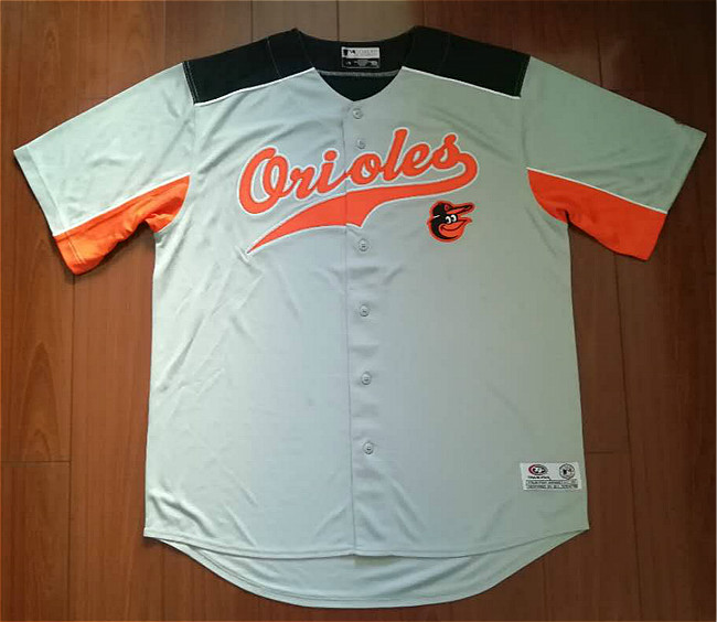 Giải đấu American League Baltimore Orioles mùa xuân và mùa hè ngắn tay áo thêu thể thao giản dị bóng chày mặc 1814 áo cầu lông