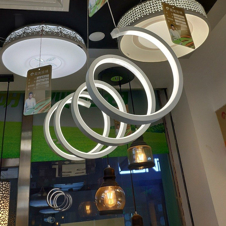 Sunshine Lighting Dining Chandelier Aisle Fashion Restaurant Light Creative Warm Dining Room Light Modern MD1001 Sunshine