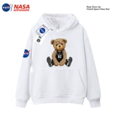 Хлопковая парная одежда для влюбленных подходит для мужчин и женщин, толстовка с капюшоном, с медвежатами, осенняя, подходит для подростков