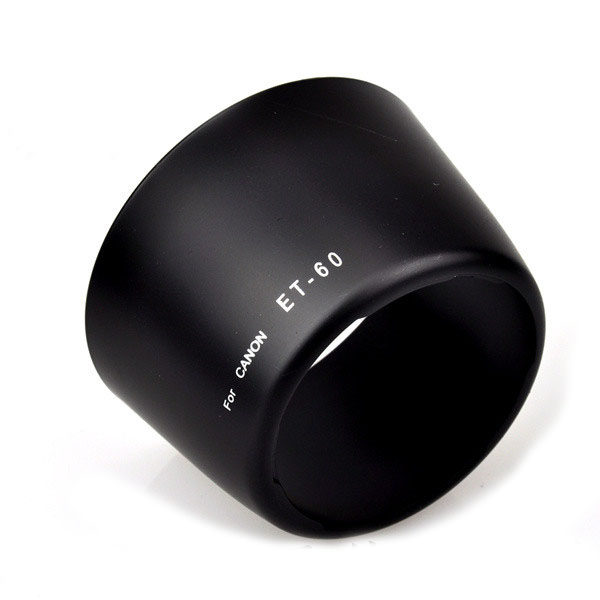 Single-eye camera ET-60 bayonet light cover 55-250 75-300 shade hood anti-buckle