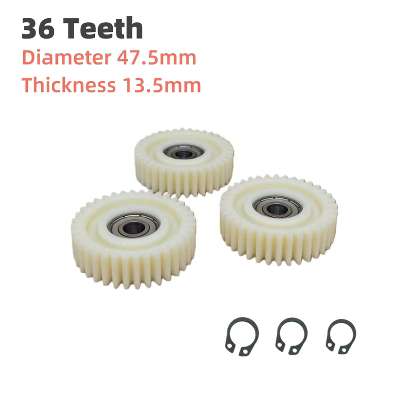 36-Tooth 608 Bearing Electric Bicycle Direct Drive Nylon Gear Bafang Xiongyang Yongyi Hub Motor