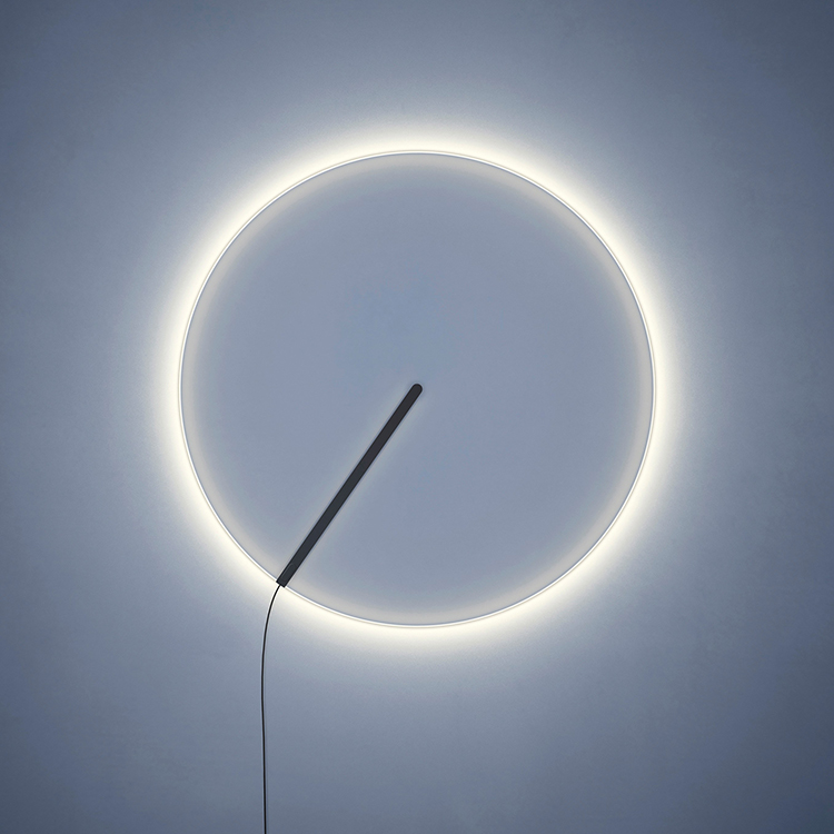 Spanish High-end Headboard Brief Nordic Concept Art Style Bedroom Hotel Premises Living Room Background Wall Circle