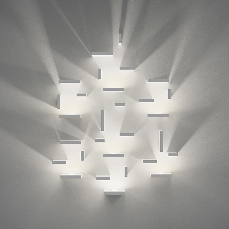 Italian bedside study simple modern wall lamp large hotel office entrance creative personality high-end wall lamp