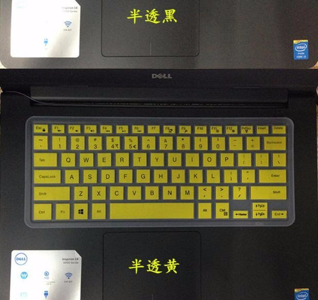 ✅ Dell Inspiron 7380 máy tính xách tay máy tính Inspiron5480 7580 5580 bàn phím màng bảo vệ chống bụi không dính bao gồm tất cả dán phi shortcut không sáng dễ thương phim hoạt hình silicone - Phụ kiện máy tính xách tay sticker dán máy tính casio