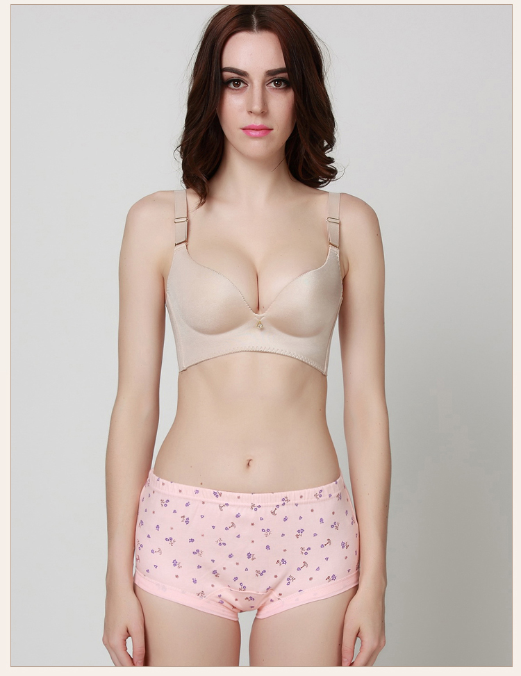 5 đồ lót tải trung niên quần short eo cao nữ cotton lỏng kích thước lớn đồ lót mẹ đồ lót nữ