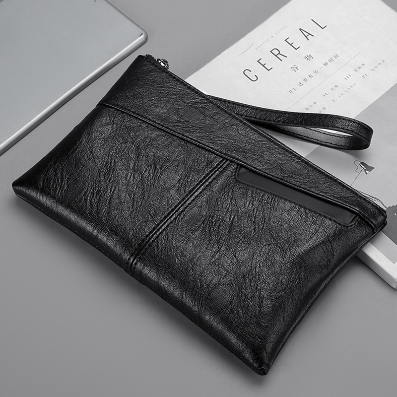 Men's Genuine Leather Clutch Bag, Casual Handbag, Wallet, Large Capacity Clutch Bag, Cowhide Tote Bag, Envelope Bag Men's Genuine Leather Clutch Bag, Casual Handbag, Wallet, Large Capacity Clutch Bag, Cowhide Tote Bag, Envelope Bag