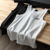 Strong to no friend ice silk mesh mens sports outside wearing loose thin and quick dry breathable summer harness Kamshoulder