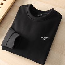 Polish single hanging card 65 European foreign trade mens clothing autumn and winter 100 hitch round neckline head neri velvet thickened necropolis