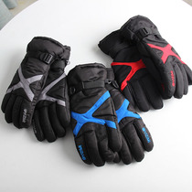 Finland orders foreign trade export outdoor non-slip nylon cloth velvet riding gloves Mens ski gloves