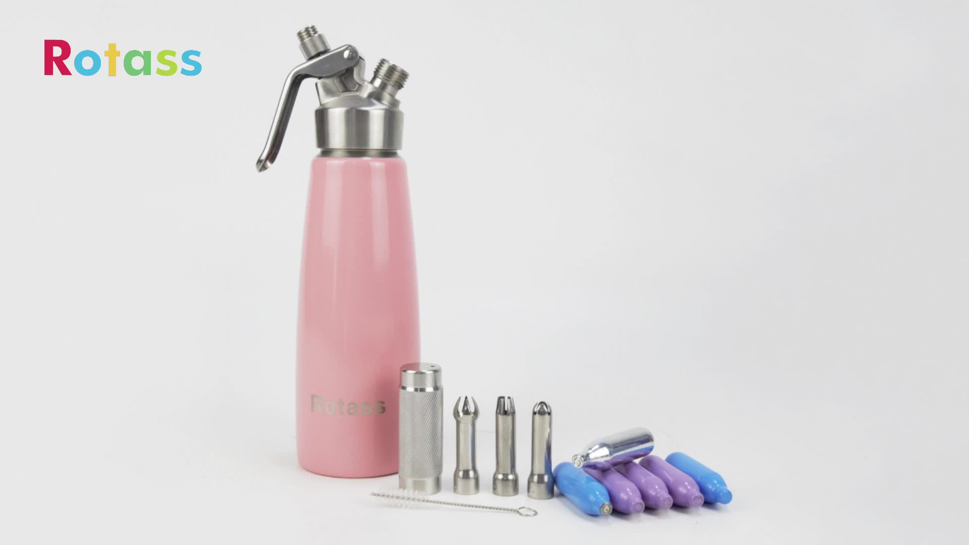 500ml Stainless Steel Whipped Cream Dispenser Small Whip Cream Dessert