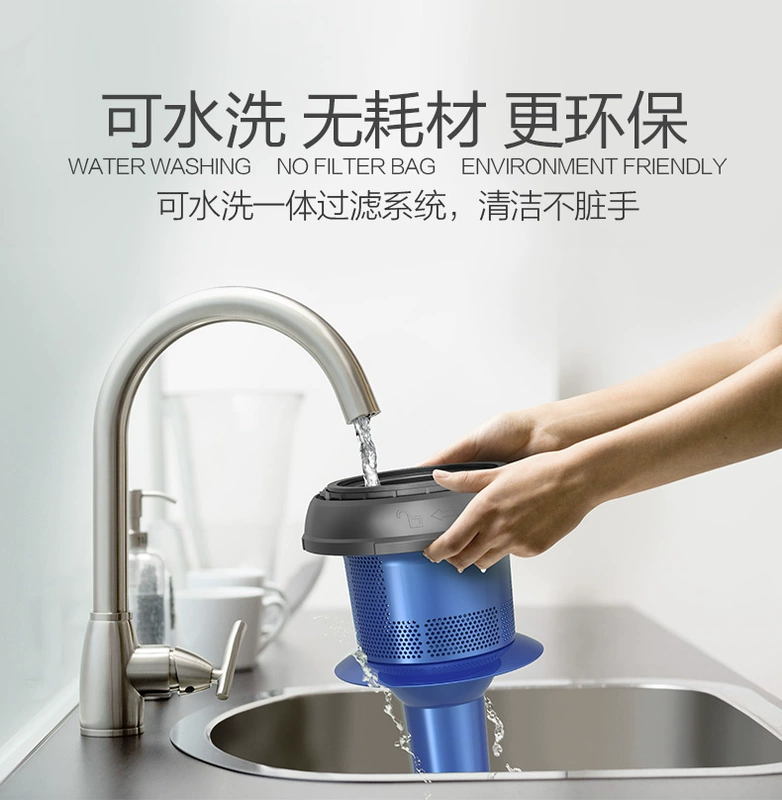 Máy hút bụi gia đình Yili công suất cao 2000W thảm loại bỏ ngang mạnh mẽ xử lý im lặng máy hút bụi - Máy hút bụi