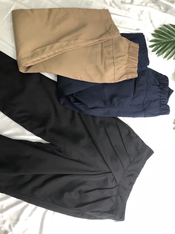 Quần harcose polyester ba chiều mùa thu kiểu Nhật Bản
