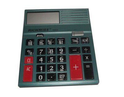 Ruiqi 668 calculator voice large screen key adds to the office computer classic style