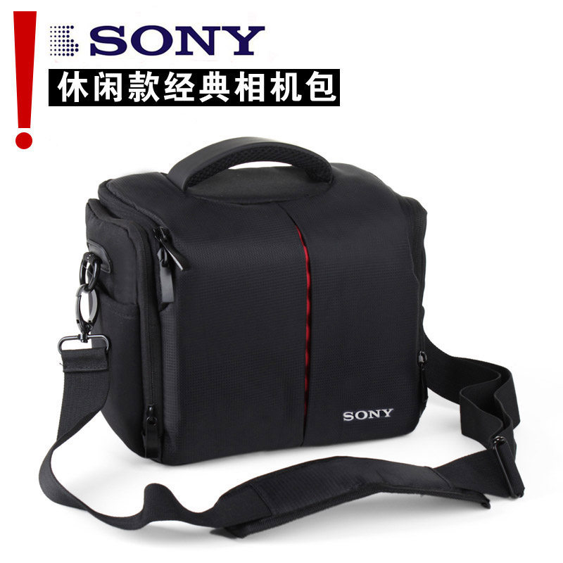 Sony Micro Monocular Camera Camera Bag A77II A9M2 A7RM4 A7S3 A7K Shockproof Shoulder Bag Double Lens