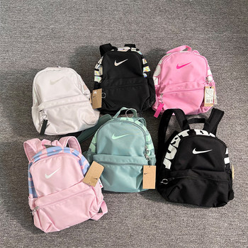 Dopamine color children's backpack nike nike men's and women's backpack school bag fashionable storage leisure bag sports bag