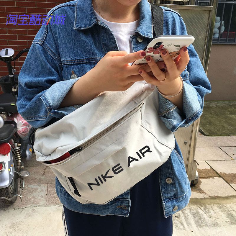 NIKE耐克腰包2022春季款斜挎包大容量男女胸包单肩运动背包BA5751