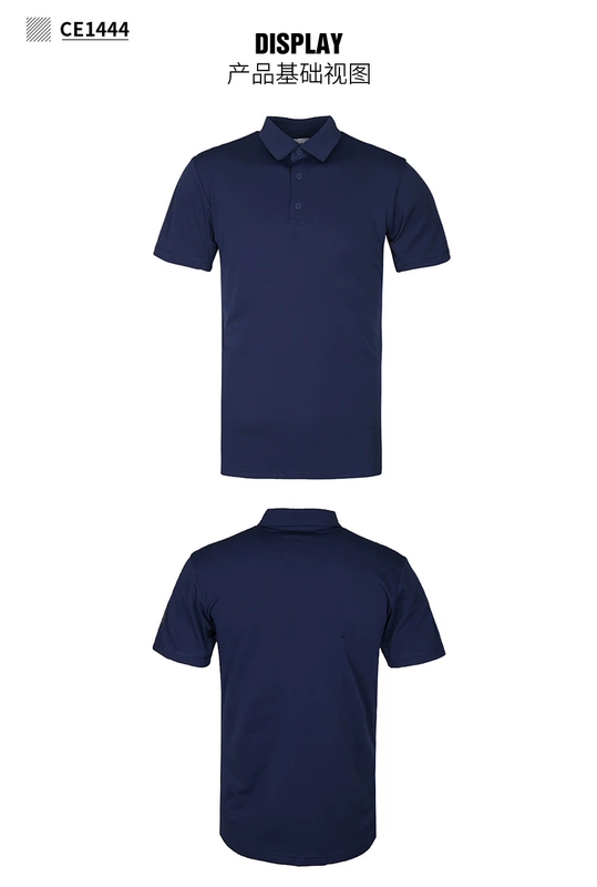 Áo Adidas nam 2018 hè mới giản dị áo sơ mi POLO ngắn tay CD3200 CE1442 1444 - Áo polo thể thao