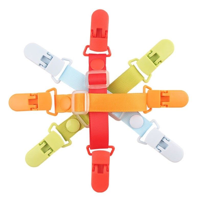 Bib pants anti-drop shoulder artifact bib pants shoulder strap fixed buckle children's bib pants anti-drop clip baby anti-drop clip pure