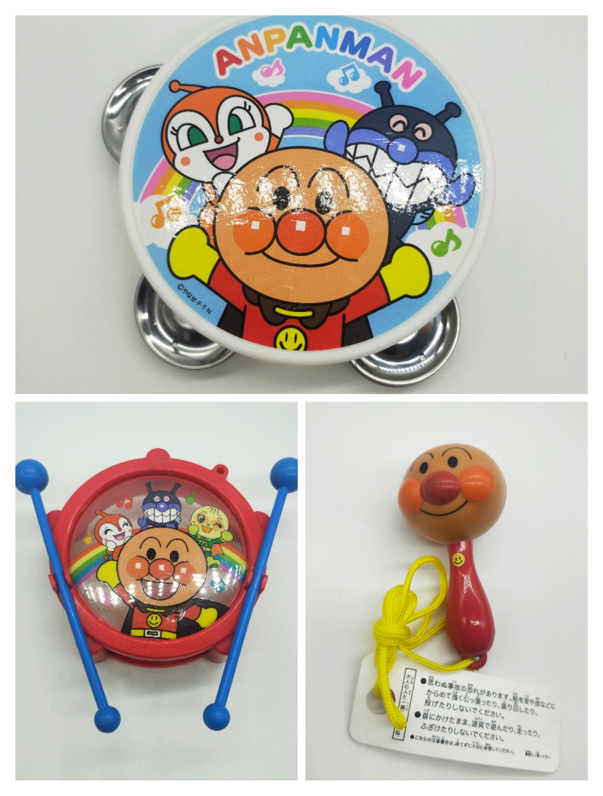 Genuine bulk bread superman beat drums hand rattle drum rattle drum musical instrument toys children play with quantity