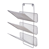 Iron Arts A4 three-tier wall-mounted shelf wall-mounted document shelf information shelf office storage for magazine office supplies