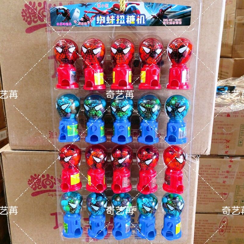 Wholesale Creative Candy Toys in Bulk, Delicious and Fun Spider Candy Dispenser, Candy Twisting Machine, Supermarket Wholesale