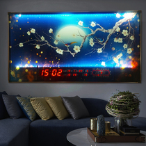 202021 new electronic perpetual calendar digital information calendar Wall-mounted household living room bedroom calendar clock watch