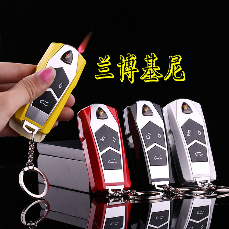 B tạo tác Bentley big Ben mô hình xe với vòng chìa khóa windproof inflatable nhẹ hơn xe keychain