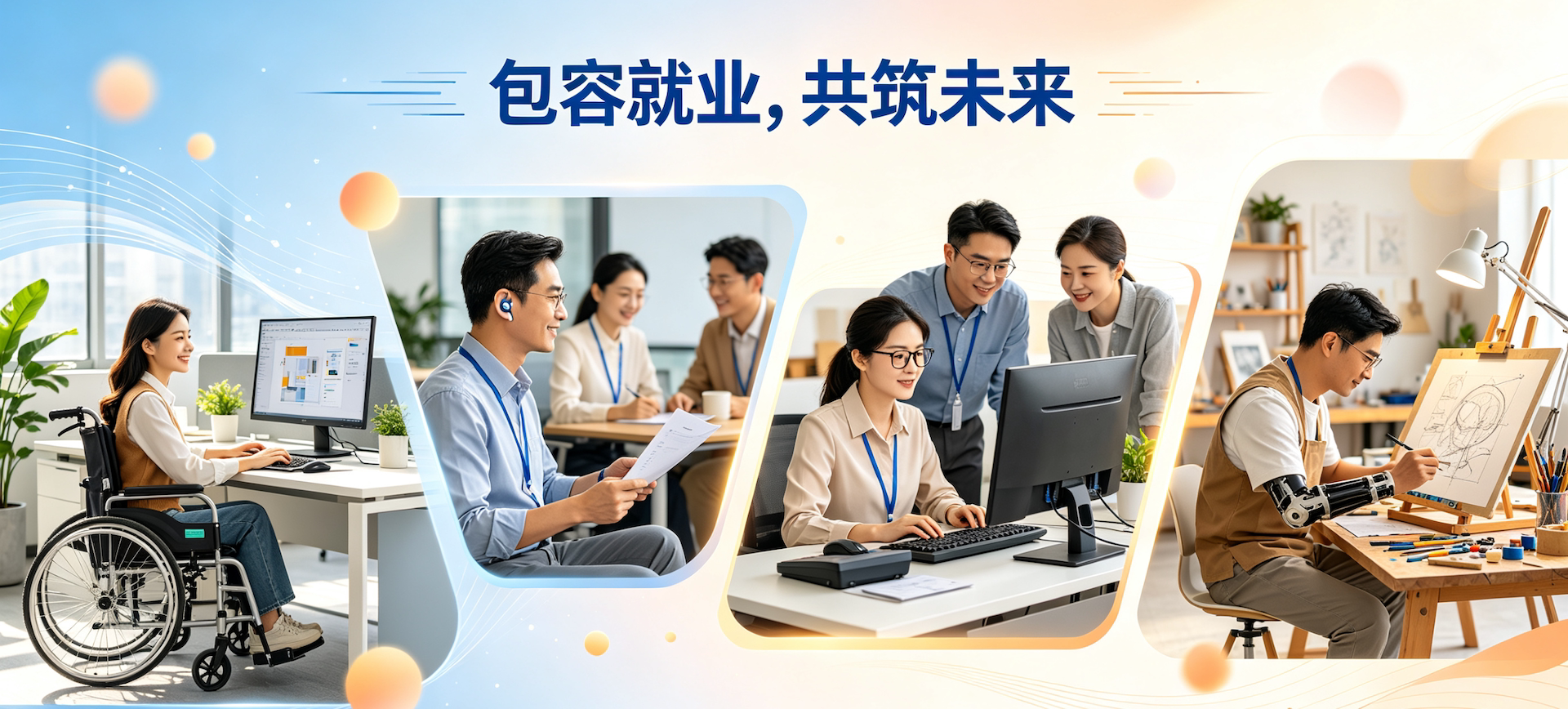 提供残疾人就业服务