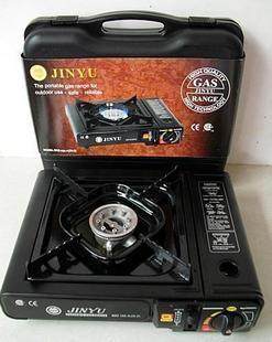 Outdoor Portable Furnace Butane Gas Furnace Jinyu Cassette Furnace with Suitcase