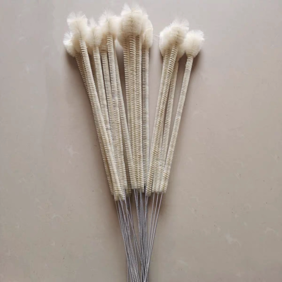 吸附样品管刷 比表面石英样品管刷子填充棒BET样品管脱脂软毛刷