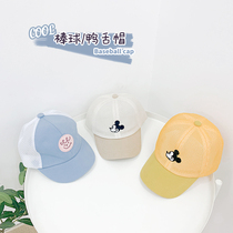 Luca mom baseball cap cap Korean version Mickey baby INS cute visor hat 0-2 years old boys and girls