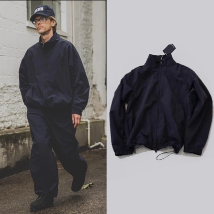 Beams Autumn and Winter Co-Branded Special Edition Wheat Spike Nylon Loose Windbreaker Jacket Unisex Casual Coat Sports Suit