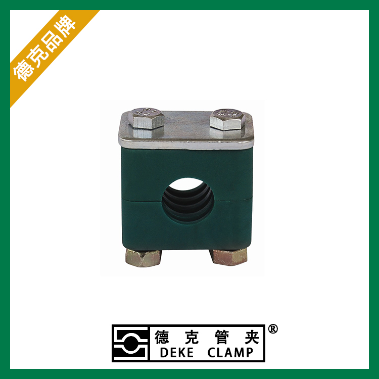 Light outer hexagonal guide rail pipe clamp fixing clamp plastic pipe clamp TLPG12 hydraulic steel pipe pipe clamp 38-102