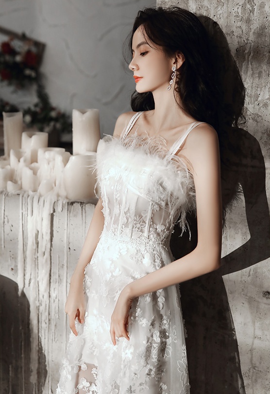  White, long, mid-length+XXL   + $1.58 