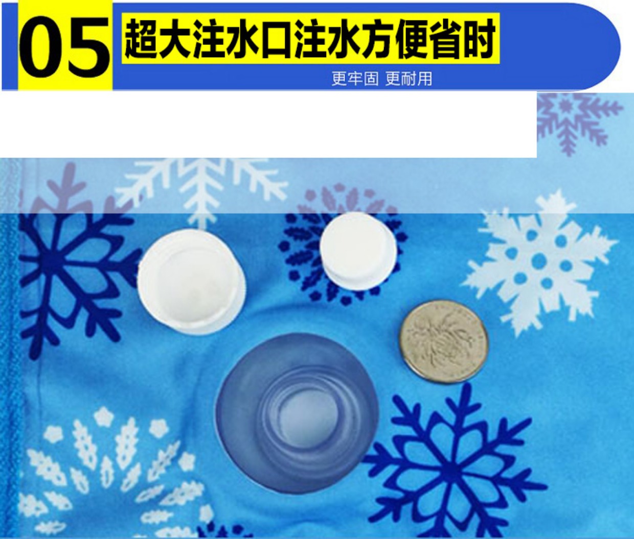 Ice nệm băng pad đầy nước kép sử dụng 1.5m1.2m inflatable nệm nệm đơn nhà nệm nước ký túc xá mùa hè - Nệm giá đệm