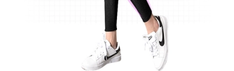 18 mùa thu đông mới cộng với quần nhung cộng với phân bón XL bước chân cao đến quần legging nữ mặc quần thể hình chín điểm