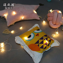 Maibei Northern Europe INS Wind led star lamp girl heart bedroom decoration childrens room decoration