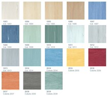 Jiefu MIPOLAM150 Homogeneous Permeable Coiled Plastic Flooring