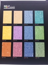 Dajulong Bokai PVC plastic floor with 2 series