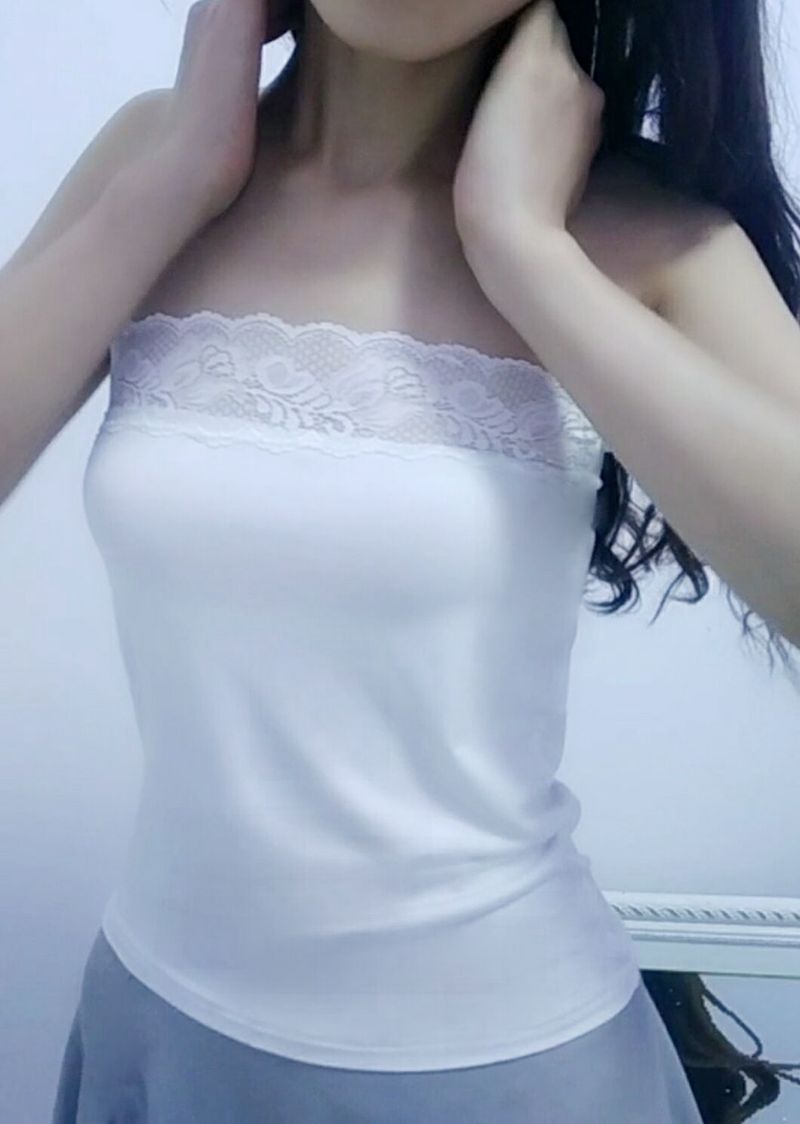 Kích thước lớn Lei Si nhỏ vest ống top đồ lót quây dài chống ánh sáng quấn ngực nữ mùa đông dưới áo modal áo lót su