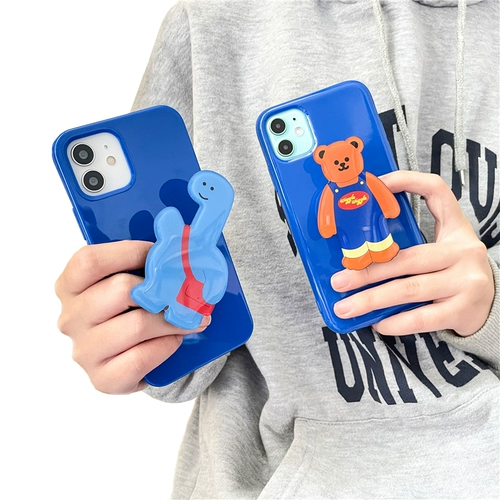 Подушка безопасности, брендовая милая трубка, телескопический портативный динозавр, кольцо, с медвежатами, делается под заказ