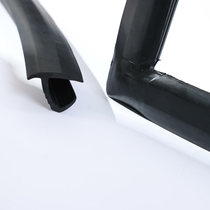 Van rear door side door waterproof pimp EPDM rubber T-shaped rubber strip Container waterproof seal strip