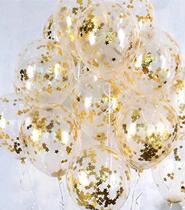 12 inch five-pointed star sequin Confetti balloon wedding birthday party arrangement balloon Confetti Balloons