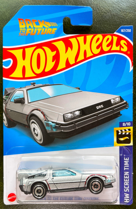 [Children's Day Promotion] Hot Wheels Alloy Car Model Dmc Delorean Sports Car Is Available for Immediate Delivery