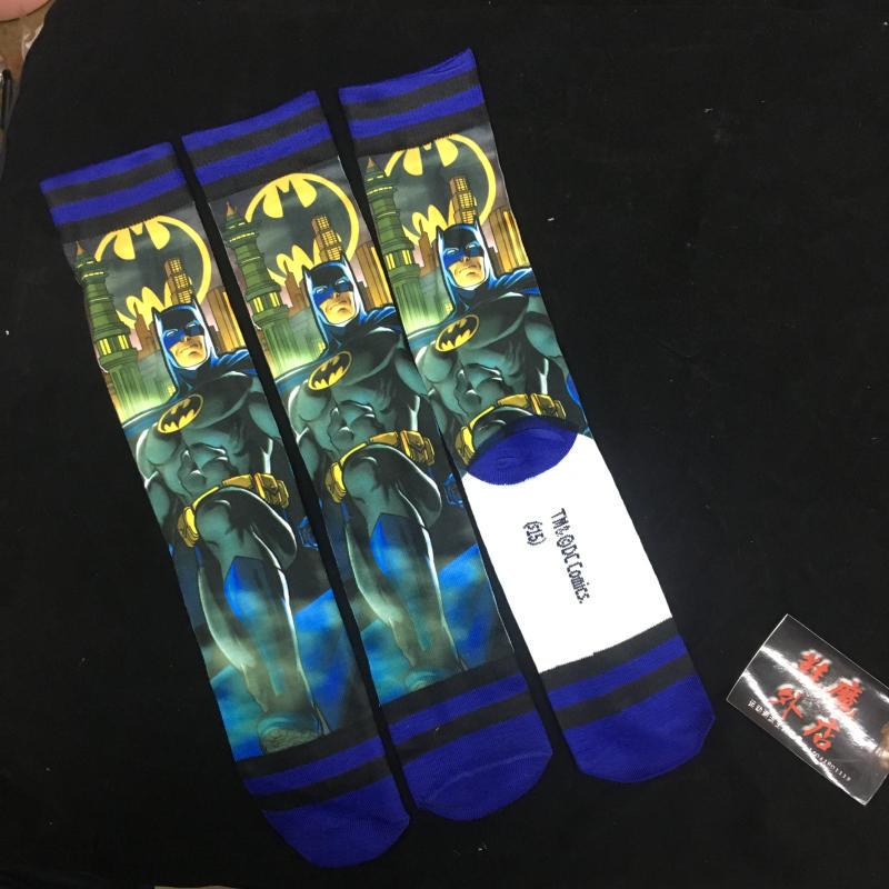 Printed and Dyed Skateboard Socks, Street Fashion, Street Photography, Mid-Calf and High-Calf Socks, Marvel Heroes, Star Wars Series
