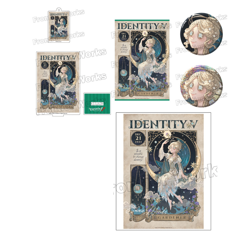 Dream Valley in Stock: Identity V Gardener Emma Woods December Birthday Anniversary Merchandise Zj