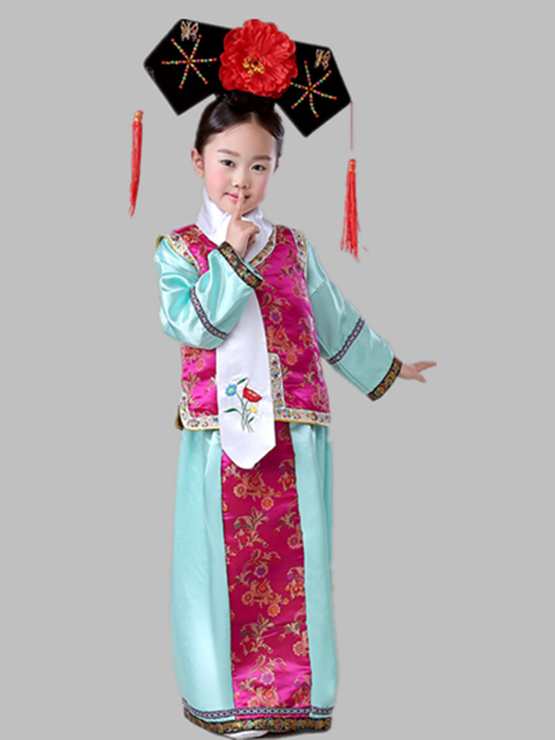 Trang phục trẻ em, nhà Thanh, quần áo Gege, bé gái, Công chúa Ge, Công chúa, Hoàng tử Studio, trang phục chụp ảnh quan ao tre em