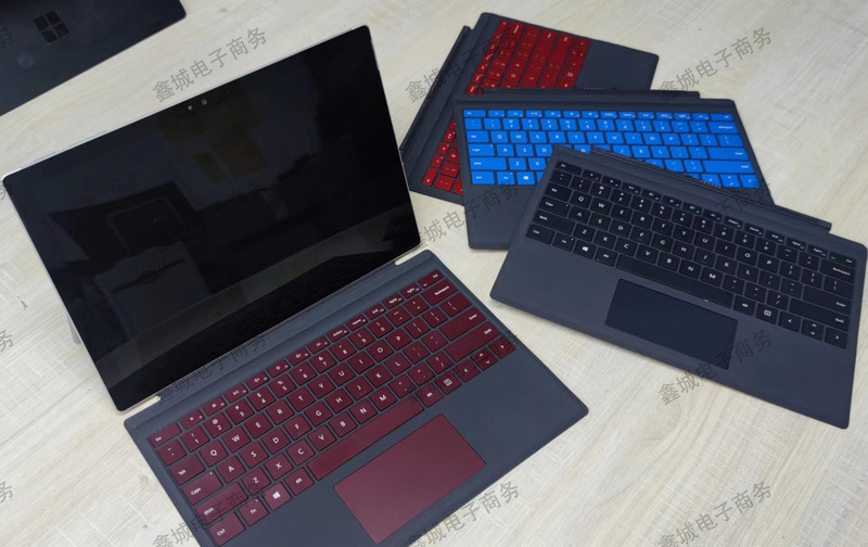 Microsoft Surface Keyboard Refurbishment, Surface Pro 4, 5, 6, 7, 8 Keyboard Replacement, Repair, and Refurbishment